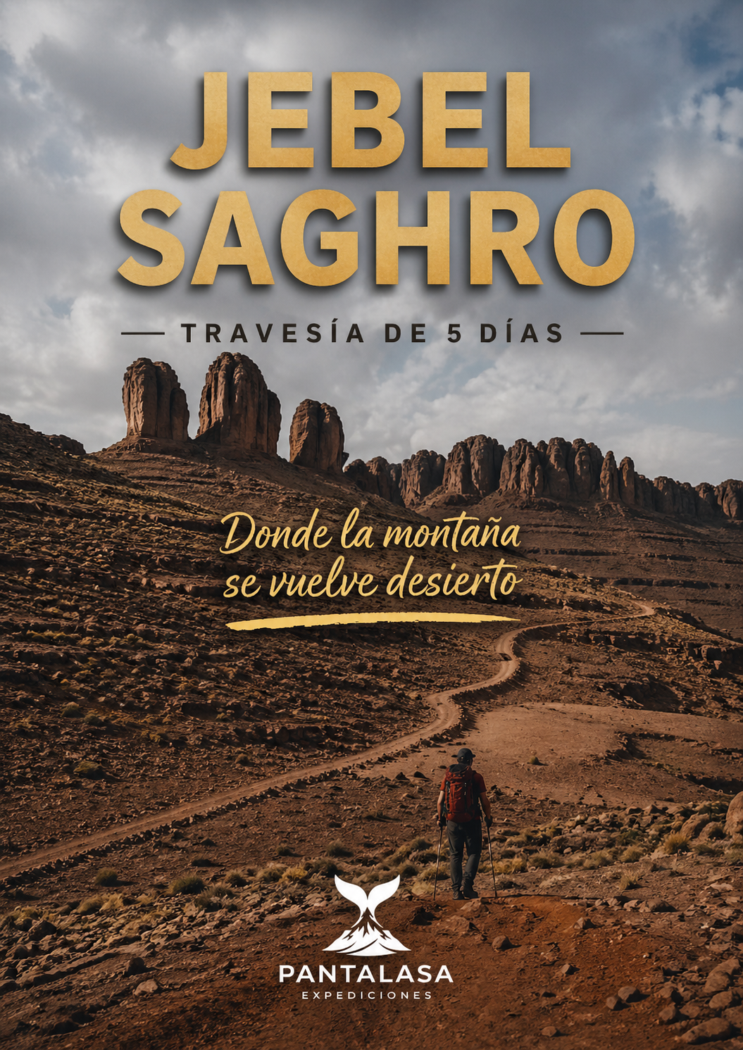 Cartel Jebel Saghro: Donde la montaña se vuelve desierto